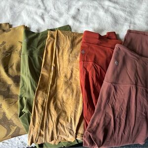 LULULEMON/ Gymshark Leggings bundle set